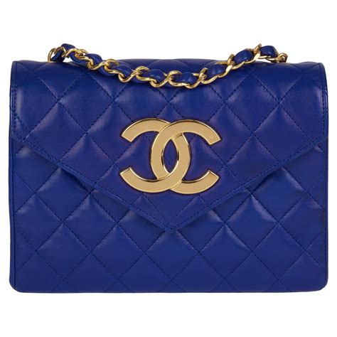 chanel blue bag mini|Chanel mini bag vintage.